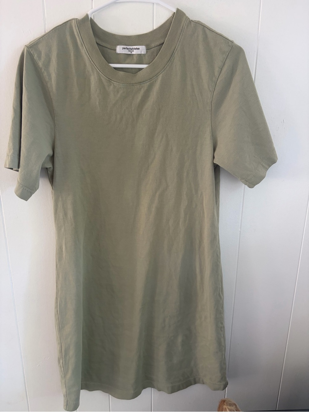 Perfectwhitetee sage dress small